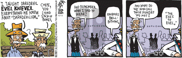 La Cucaracha on Wednesday December 12, 2007 Comic Strip