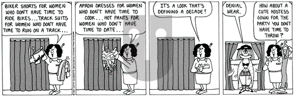 Cathy Classics on Thursday March 17, 1994 Comic Strip