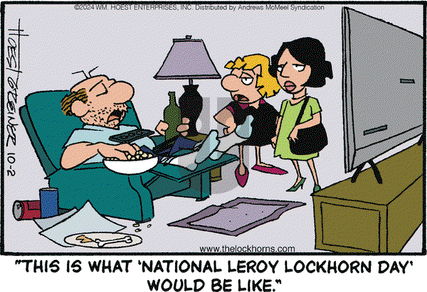 The Lockhorns - Wednesday October 2, 2024 Comic Strip