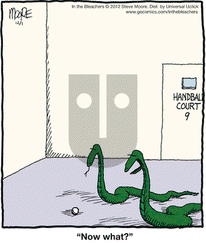 In the Bleachers on Saturday December 1, 2012 Comic Strip