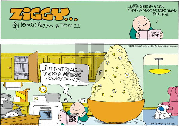 Ziggy on Saturday April 10, 2004 Comic Strip
