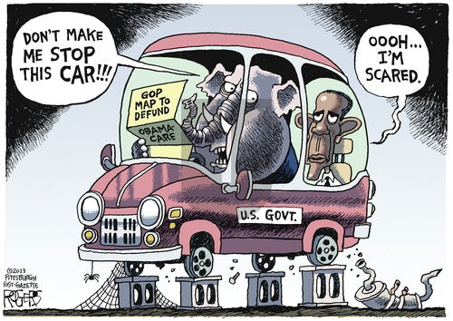 Rob Rogers on Sunday September 22, 2013 Comic Strip