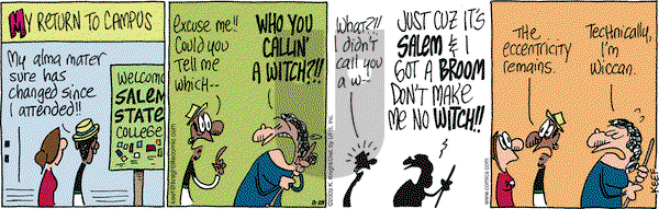 The Knight Life on Friday August 28, 2009 Comic Strip