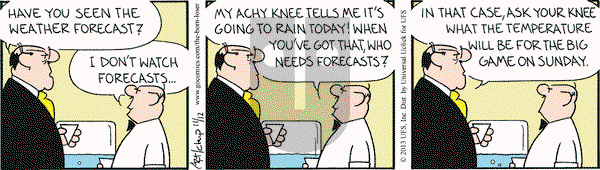 The Born Loser on Tuesday November 12, 2013 Comic Strip