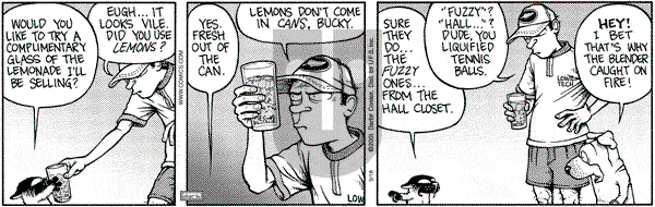 Get Fuzzy on Tuesday September 18, 2001 Comic Strip