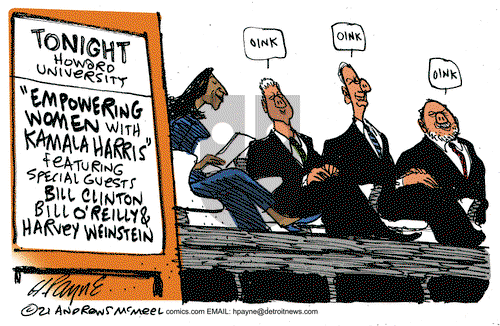 Henry Payne on Thursday March 25, 2021 Comic Strip