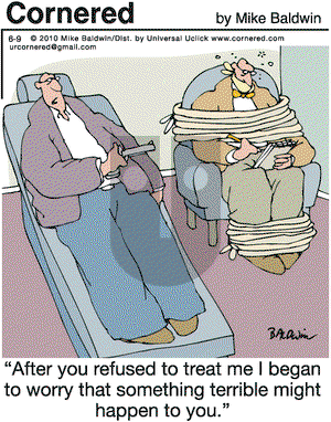 Cornered on Wednesday June 9, 2010 Comic Strip