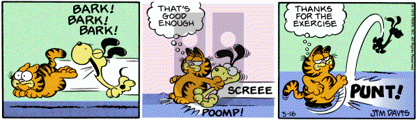 Garfield on Friday March 16, 1979 Comic Strip