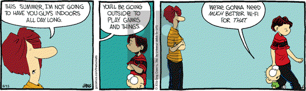The Buckets on Monday June 15, 2015 Comic Strip