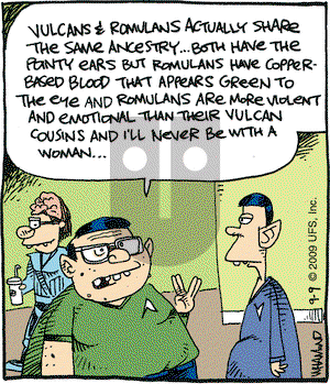 Reality Check on Wednesday September 9, 2009 Comic Strip
