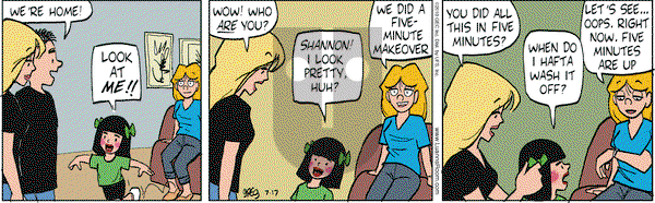 Luann on Saturday July 17, 2010 Comic Strip
