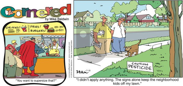Cornered on Sunday July 10, 2016 Comic Strip