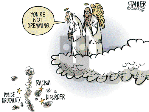 Jeff Stahler on Wednesday April 29, 2015 Comic Strip