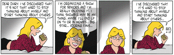 Luann on Saturday April 15, 2006 Comic Strip