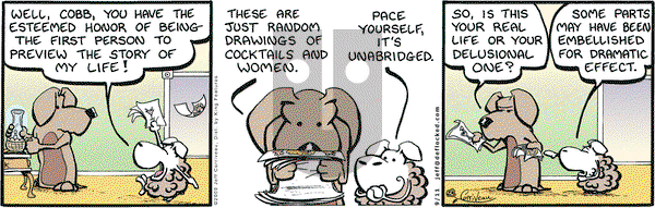 DeFlocked on Friday September 11, 2009 Comic Strip