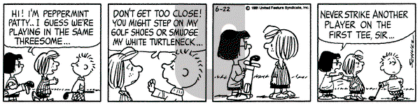 Peanuts on Monday June 22, 1981 Comic Strip