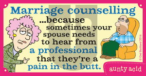 Aunty Acid on Thursday January 28, 2016 Comic Strip