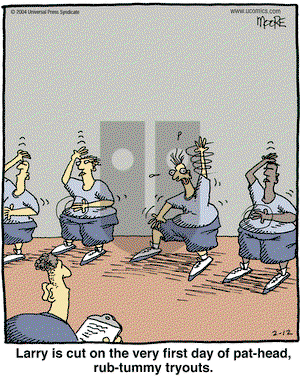 In the Bleachers on Thursday February 12, 2004 Comic Strip