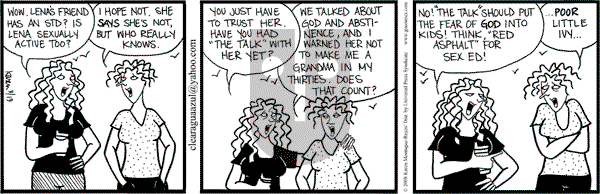 Clear Blue Water on Wednesday March 19, 2008 Comic Strip
