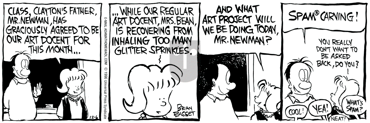 Adam@Home - Friday December 6, 1996 Comic Strip