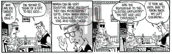 Monty on Tuesday December 24, 2002 Comic Strip