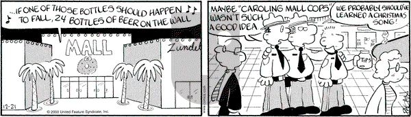 Drabble on Thursday December 21, 2000 Comic Strip