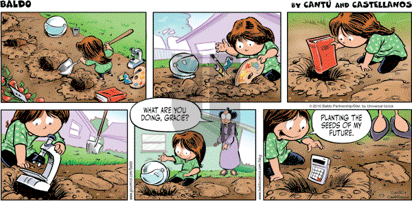 Baldo - Sunday January 3, 2010 Comic Strip