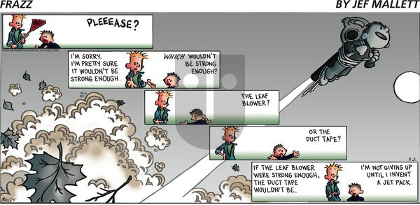 Frazz - Sunday November 2, 2014 Comic Strip
