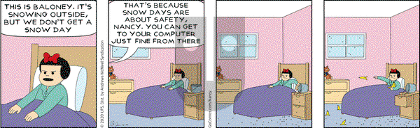 Nancy on Tuesday December 1, 2020 Comic Strip