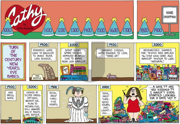 Cathy Classics on Sunday December 26, 2010 Comic Strip