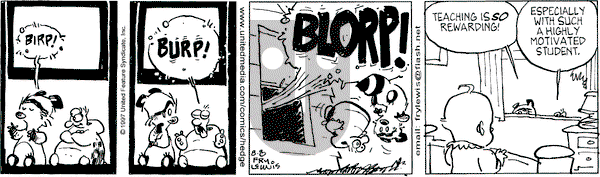 Over the Hedge on Friday August 8, 1997 Comic Strip