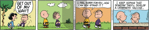 Peanuts - Tuesday September 1, 2015 Comic Strip
