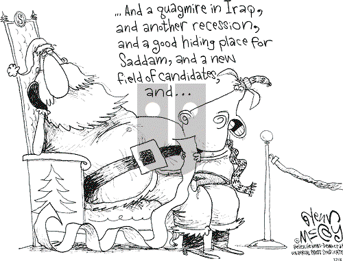 Glenn McCoy on Thursday December 4, 2003 Comic Strip