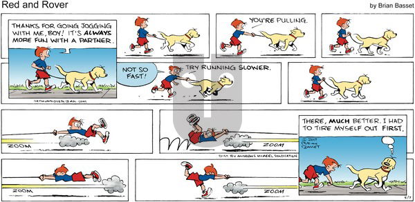 Red and Rover on Sunday May 7, 2017 Comic Strip