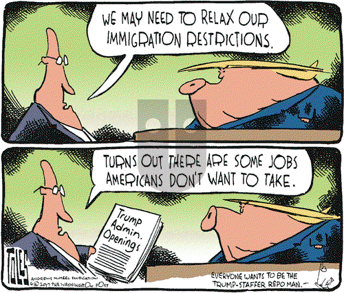 Tom Toles on Monday June 19, 2017 Comic Strip