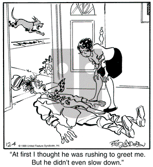 Marmaduke on Saturday December 4, 1999 Comic Strip