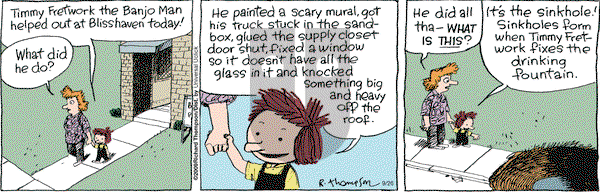 Cul de Sac - Monday September 26, 2011 Comic Strip
