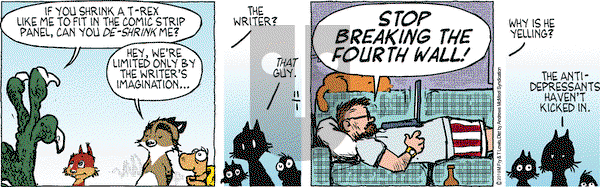 Over the Hedge on Friday November 1, 2019 Comic Strip