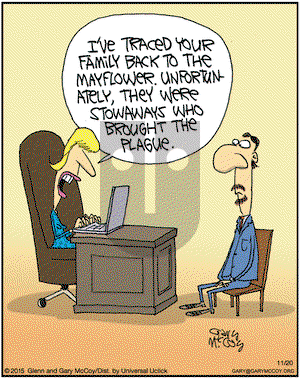 The Flying McCoys on Friday November 20, 2015 Comic Strip