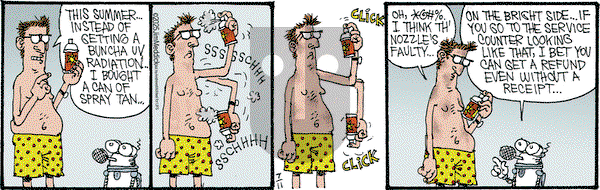 Monty on Friday July 11, 2025 Comic Strip