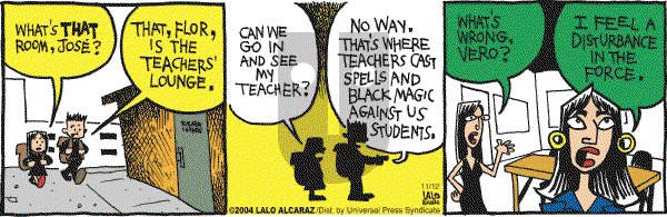 La Cucaracha on Friday November 12, 2004 Comic Strip