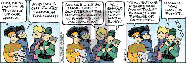 Thatababy on Saturday January 7, 2017 Comic Strip