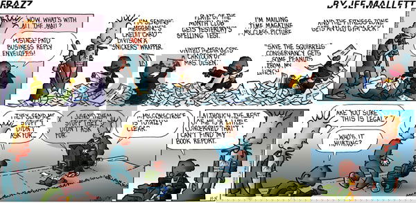 Frazz on Sunday November 4, 2001 Comic Strip