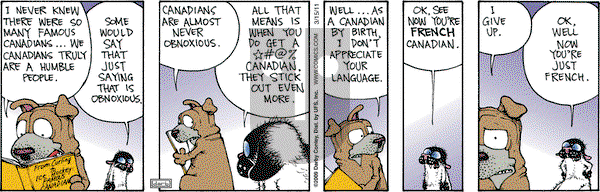Get Fuzzy on Tuesday March 15, 2011 Comic Strip