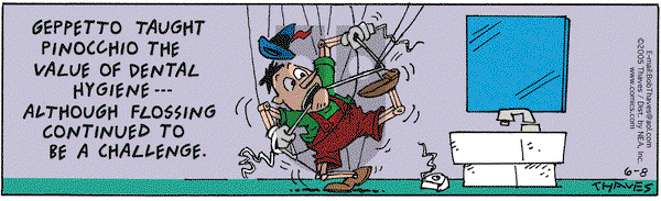Frank and Ernest on Wednesday June 8, 2005 Comic Strip