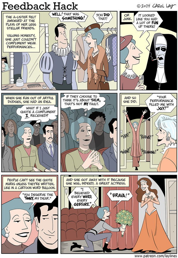 Lay Lines - Monday June 10, 2024 Comic Strip