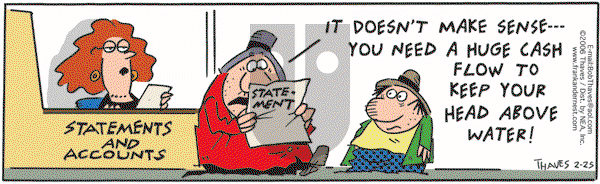 Frank and Ernest - Saturday February 25, 2006 Comic Strip