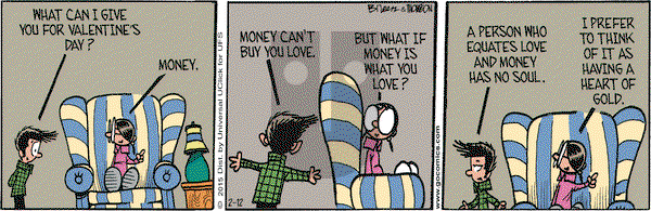 Grand Avenue on Thursday February 12, 2015 Comic Strip