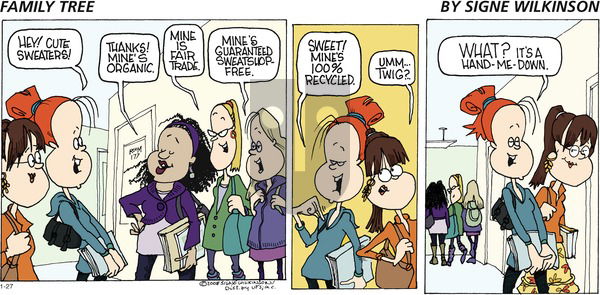 Family Tree on Sunday January 27, 2008 Comic Strip