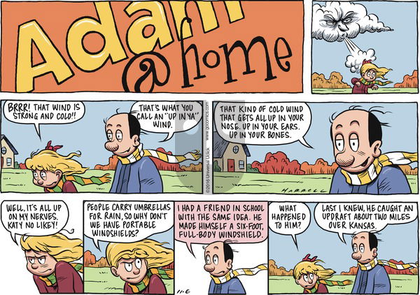 Adam@Home on Sunday November 6, 2016 Comic Strip